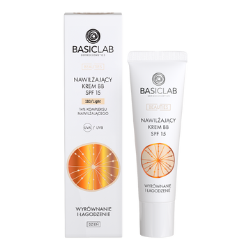 Nawilżający krem BB SPF 15, Wyrównanie i Łagodzenie, 110/Light